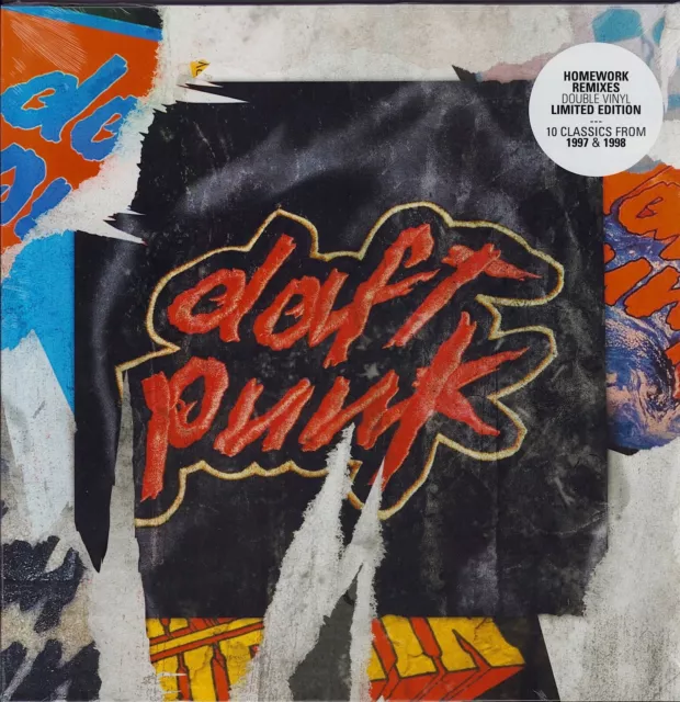 Daft Punk ‎- Homework (Remixes) (Vinyl 2LP - Limited Edition 2022) NEW - OVP