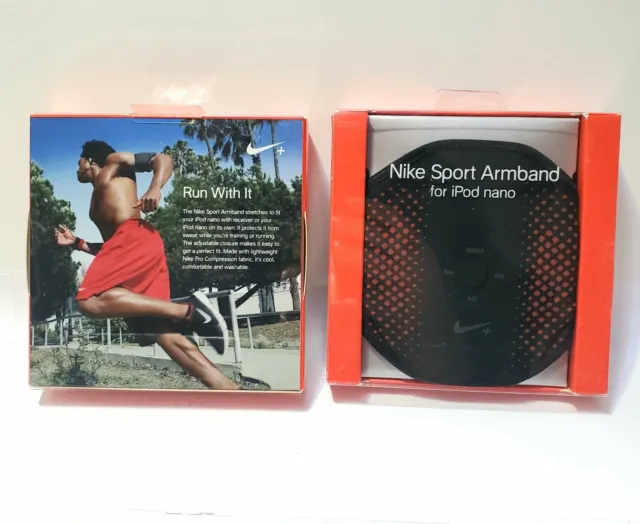 iPod Nano Case Armband Built in Controls - Black/Red by Nike Sport Armband