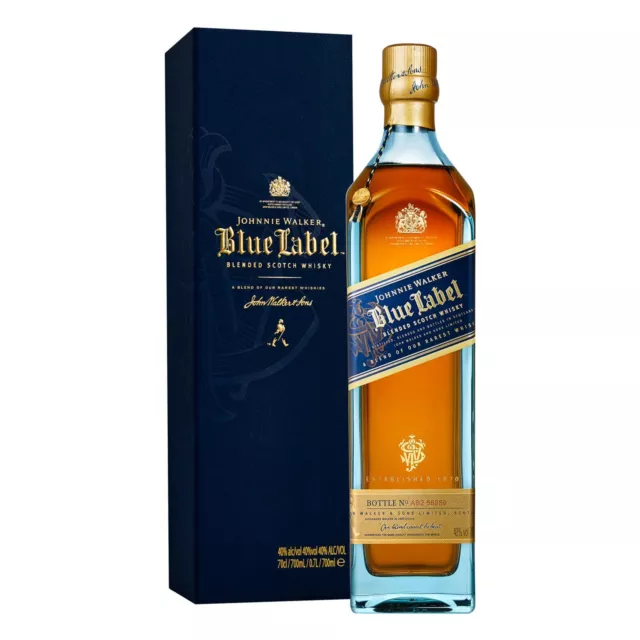 Johnnie Walker Blue Label Blended Scotch Whisky 40% 0,7l Flasche