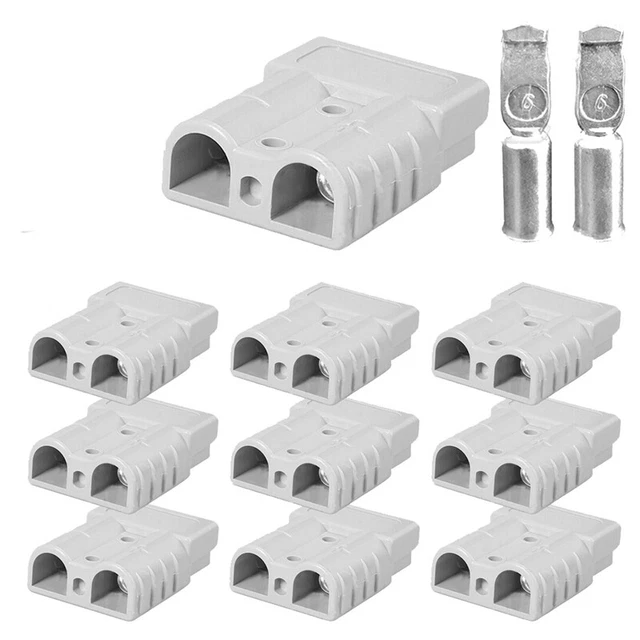 10 pezzi per connettori stile strumento DC 50A 12 24 V 6AWG bipolare mi V4I3