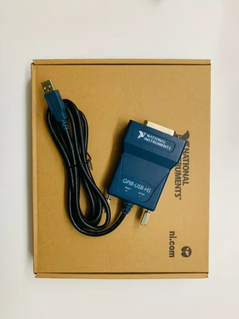National Instrumens NI GPIB-USB-HS GPIB Data Acquisition Card 778927-01 IEEE 488