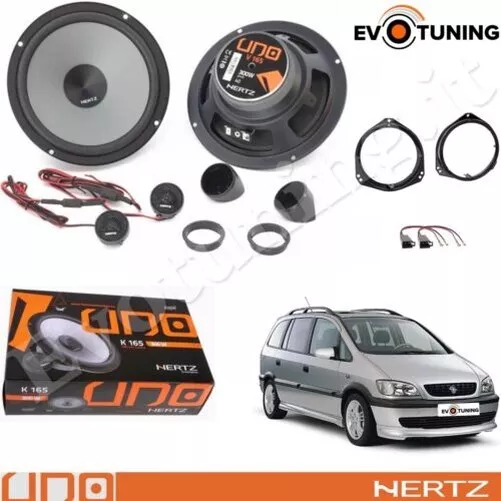 Set 4 Haut Parleur Haut-Parleurs Avant Hertz K 165 pour Opel Zafira De à Partir