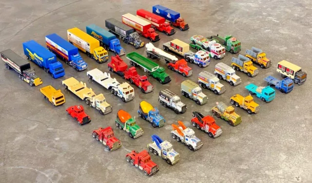 Matchbox Toys 1-75 Convoy Trucks Trailers Vintage 1980s - You Select