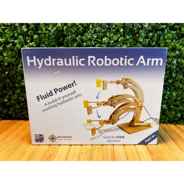 Hydraulic Robotic Arm Model Kit - Build-It-Yourself STEM Activity - Pathfinders