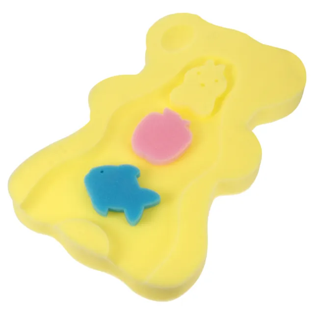 Baby Bath Sponge Support Infant Mat Delicate Bathing Cushion Bathtub