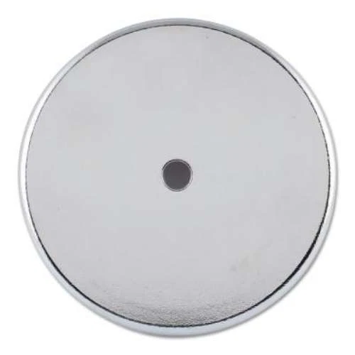 General Tools Shallow Pot Ceramic Magnets, 50 lb, 3 1/4 in Dia. - 1 EA