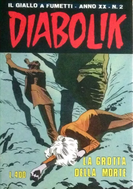 Diabolik Anno Xx – N°2 – La Grotta Della Morte – 02/81 – Ott+