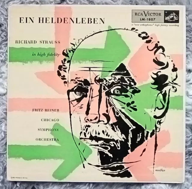 LM-1807 RICHARD STRAUSS Chicago Symph Orch.,FRITZ REINER Ein Heldenleben US 1954