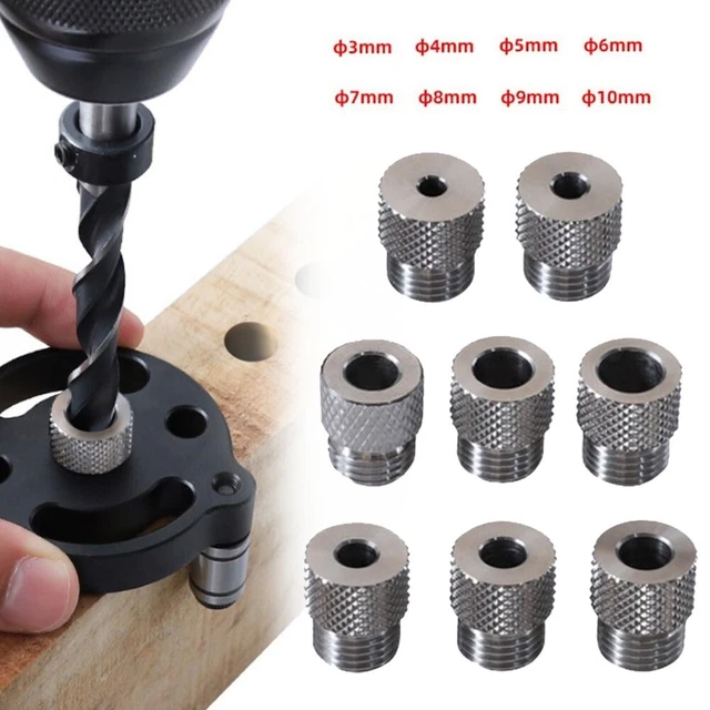 DEWIN Jeu De Forets 8 Pièces 3-12 Mm Jeu De Colliers D'arrêt De Foret 8 Pieces 3 12 Mm Jeu De Colliers Darret De Foret Anneau Darret De Profondeur Anneau De Limite De Positionneur 83691957