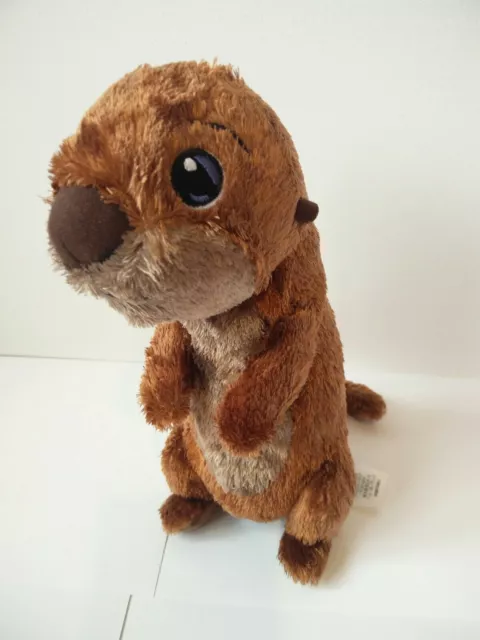 Disney store stamped finding Nemo baby sea otter 10" soft toy plush VGC