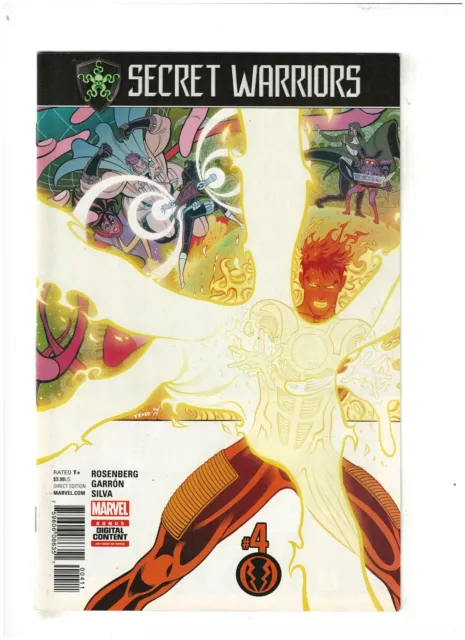 Secret Warriors #4 VF/NM 9.0 Marvel Comics 2017 Ms. Marvel, Moon Girl & Quake