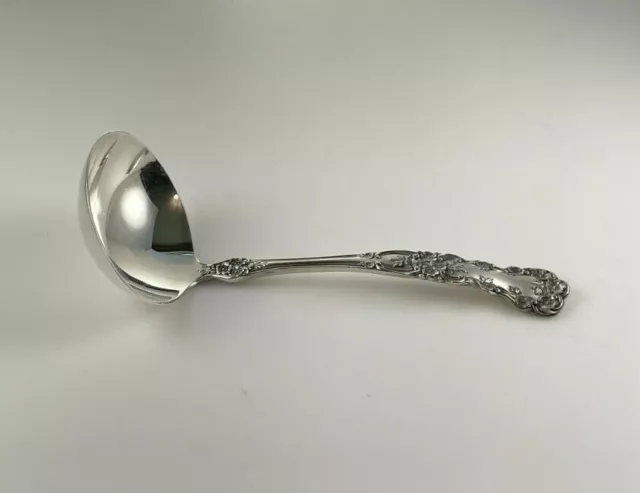 Gorham Buttercup Sterling Silver Gravy Ladle - 6" - No Monogram