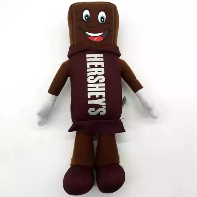 Hersheys Plush Kids 15.5" Brown Chocolate Candy Bar Man Filled Collectible Toys