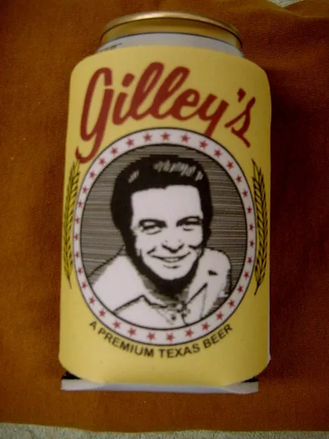 Enjoy Gilley's Beer Can Holder