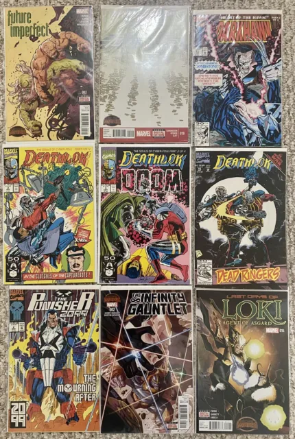 Huge Lot Of 45 Marvel Comics! Silver Surfer Inhumans Namor Punisher Secret Wars