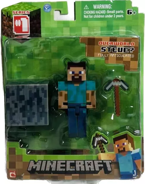 Minecraft Diamond Enderman Action Figure With Accessories, 5.5-Inch Toy  Collectible