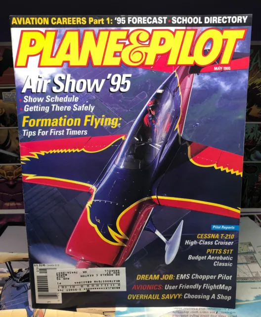 Plane & Pilot May 1995 Aviation Magazine - Air Show 95'