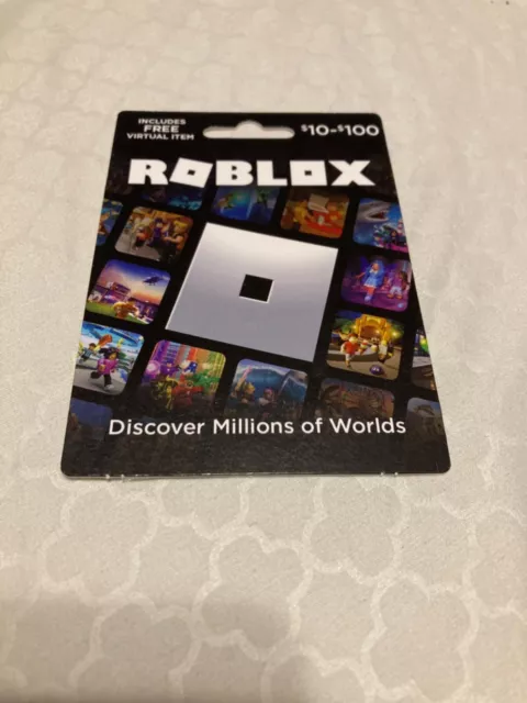 Free $100 robux gift card for roblox 