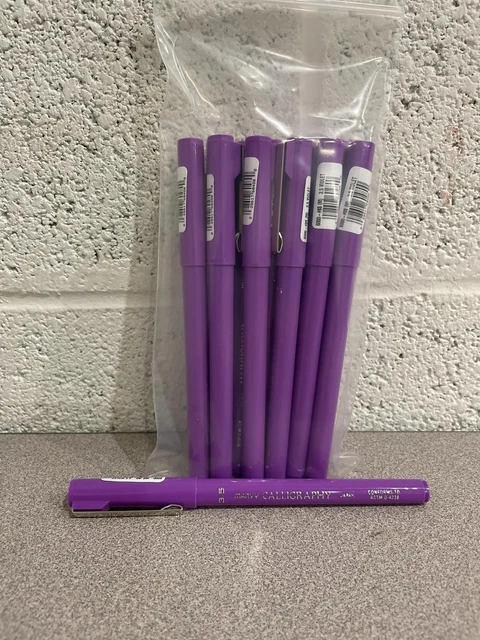 MARVY The Calligraphy Pen 3.5 VIOLET Pack Of 12