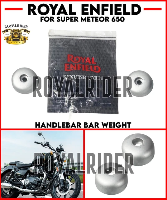 royal enfield handlebar end weights cover