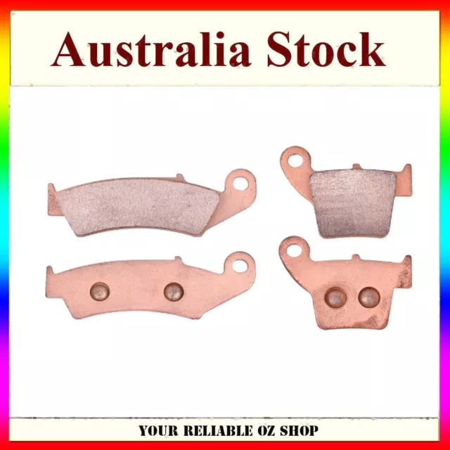 Sintered Front & Rear Brake Pads For Honda CRF250R CRF250 X CRF450R CRF450