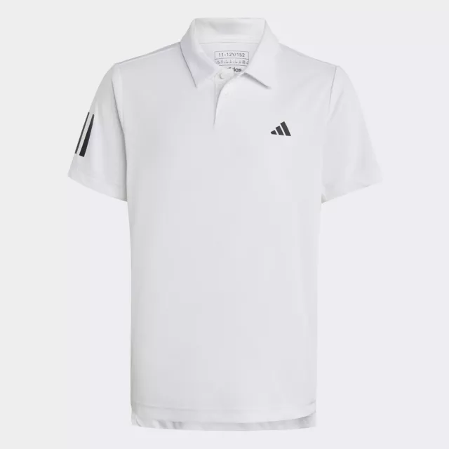 adidas kids Club Tennis 3-Stripes Polo Shirt