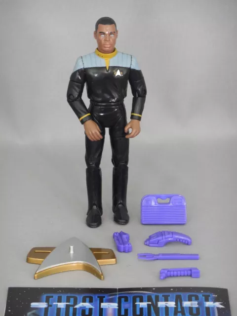 Playmates Star Trek First Contact Lt Commander LaForge TNG 1996 Loose, Complete