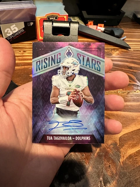 2021 Panini Phoenix Rising Stars Auto Tua Tagovailoa #RS-TTA Miami Dolphins SSP