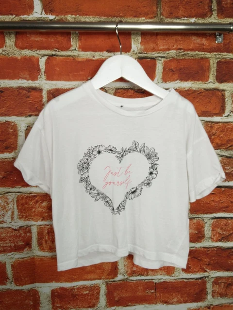 T-SHIRT TOP BAMBINA PACCHETTO ETÀ 10-11 ANNI H&M ecc. PANTALONCINI MANICHE CORTE BAMBINI 146CM 4