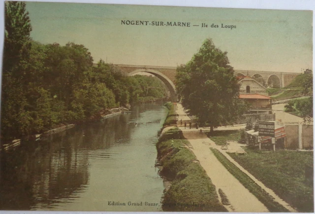 Nogent On Marne 94 CPA Island Of Wolves Good Condition 1919