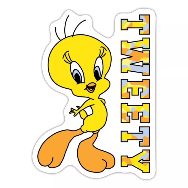 Looney Tunes Tweety Camouflage Aufkleber Sticker