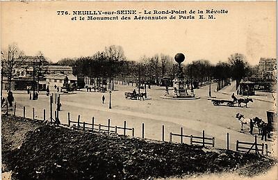 CPA neuilly sur seine - the roundabout (274614)