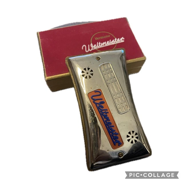 Sammlerstück Vermona Weltmeister Mundharmonika incl. Originalverpackung