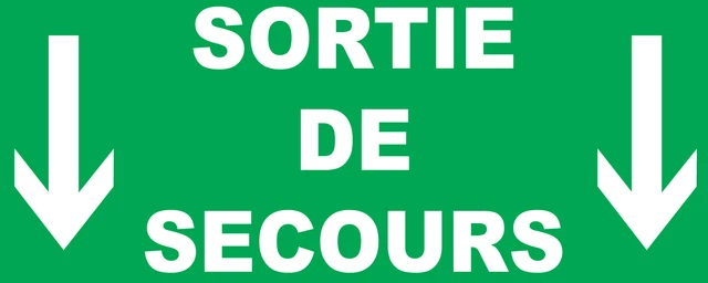 Panneau Lumineux De Sortie De Secours DENKO EMCEL12M-U - Neuf Sous Blister (Made In Singapore)