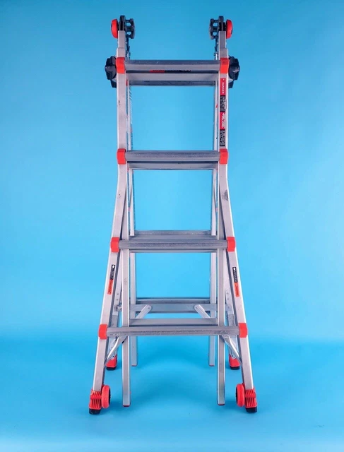 Lot Of 9 Little Giant Model Leveler Ladders |096-4368941