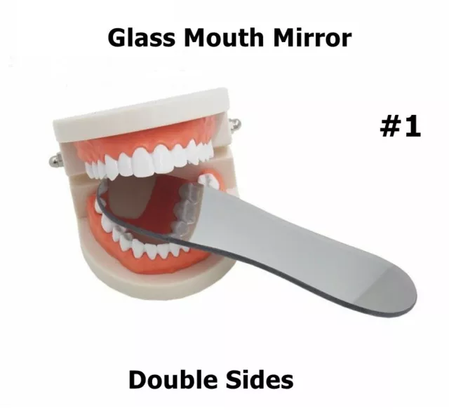 Dental Photo Mouth Mirror Intraoral Photographic Orthodontic Reflector Glass #1