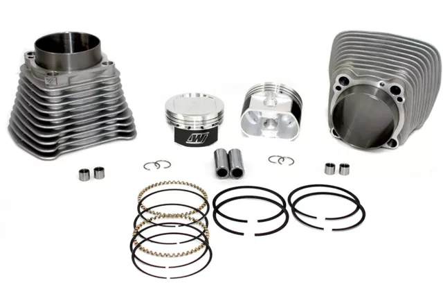 1200cc Cylinder and Piston Conversion Kit Silver fits Harley Davidson