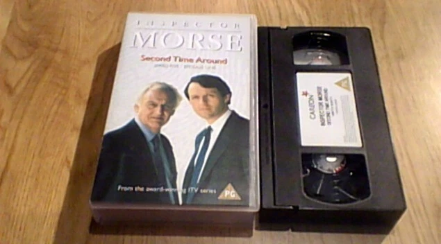INSPECTOR MORSE - Second Time Around Series 5 - VHS Video Cassette