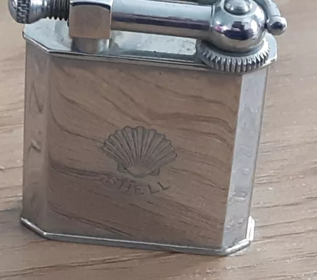 TOP + RARE  BRIQUET JUPITER SHELL ART DECO LIGHTER Feuerzeug ACCENDINO 打火机 2