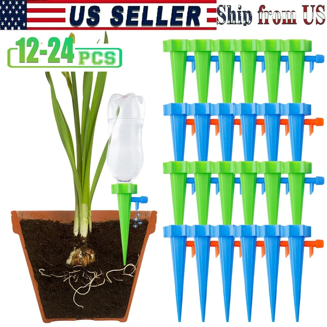 AUTO PLANT WATERER Self Watering Spikes Device System with Slow Release