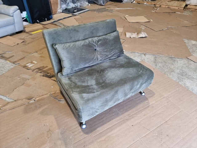 habitat roma velvet chairbed