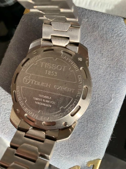 Tissot Orologio Uomo Cronografo Al Quarzo – Cassa 45 Mm Acciaio PVD Nero, Cinturino In Tessuto, Impermeabile 10 ATM
