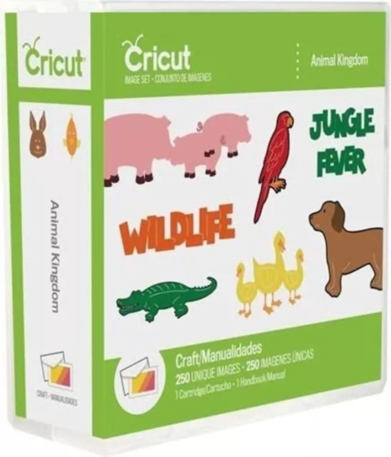 Cricut Animal Kingdom Cartridge - 250 Unique Images