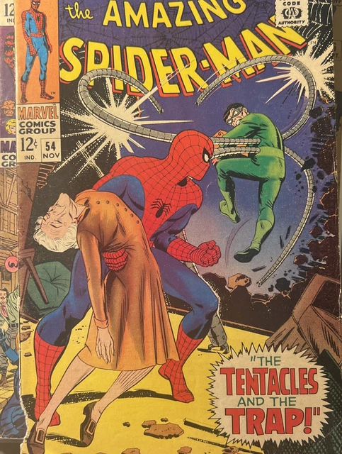 Amazing Spider-Man #54 Unrestored Silver Age Vintage Marvel Comic 1967 GD-VG