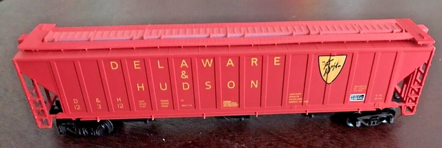 HO Gauge Delaware & Hudson 4 Bay Hopper Car #12312 Bachmann/Nice/No Box