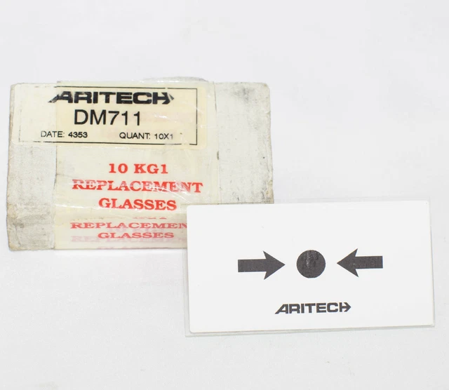 ARITECH DM711 BREAK Glass Call Point Fire Alarm Replacement 700 Ser