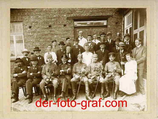 Foto, Marine, Kapitän, Offiziere, Feldgrau, um 1916 !!!