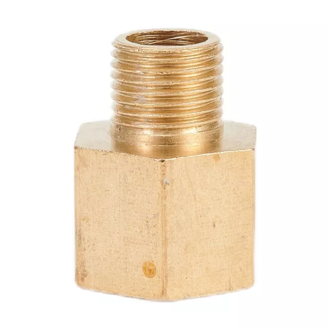 Brass BSP-NPT Adapter 1/8" Male BSPT to 1/4" Female NPT Brass Pipe Fitting Tool
