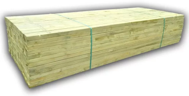 Timber Treated  2x2/3x2/4x2/5x2/6x2/9x2 C16/C24 ORDER £125 FOR FREE DELIVERY 3