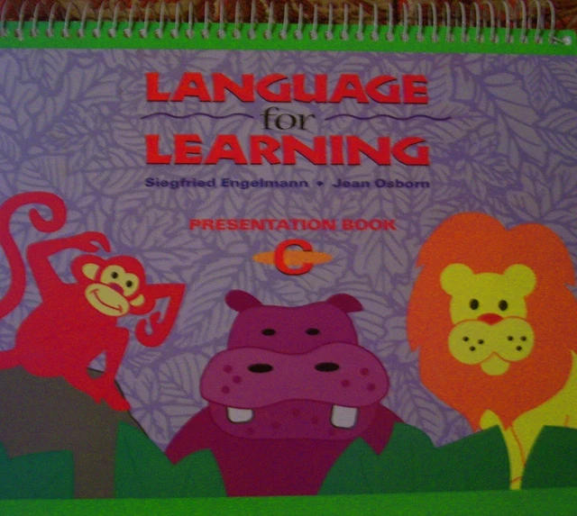 LANGUAGE FOR LEARNING - Presentation Book C by Siegfried Engelmann ...